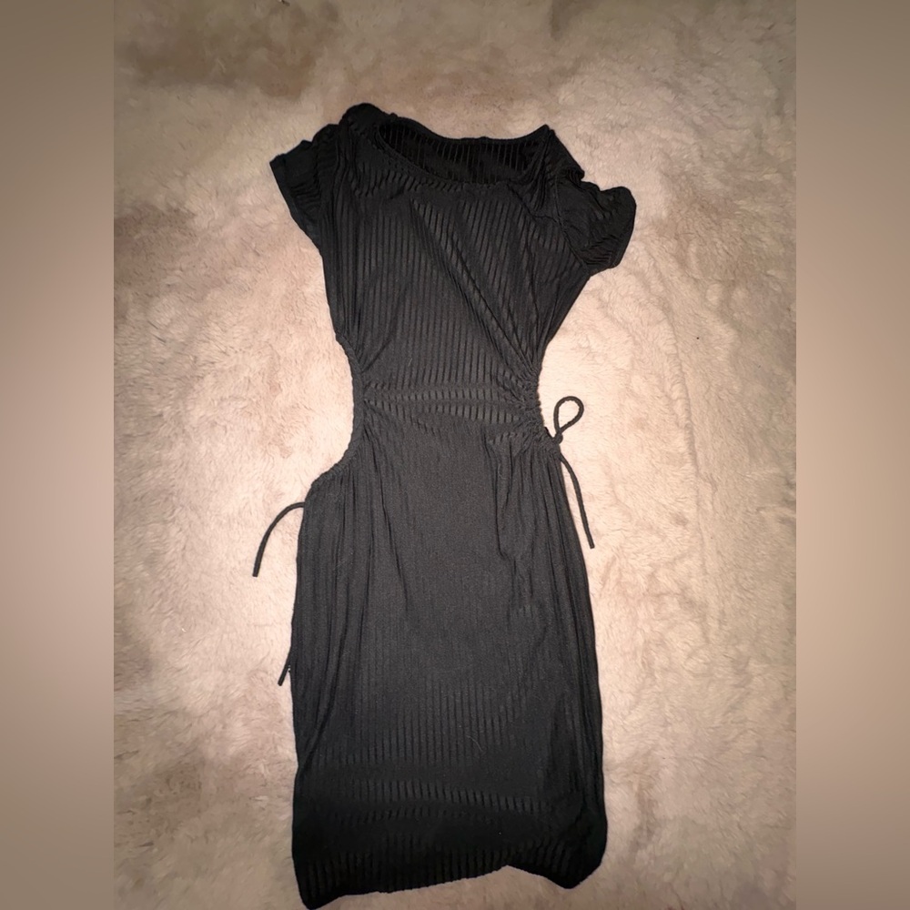 Casual Black Dress